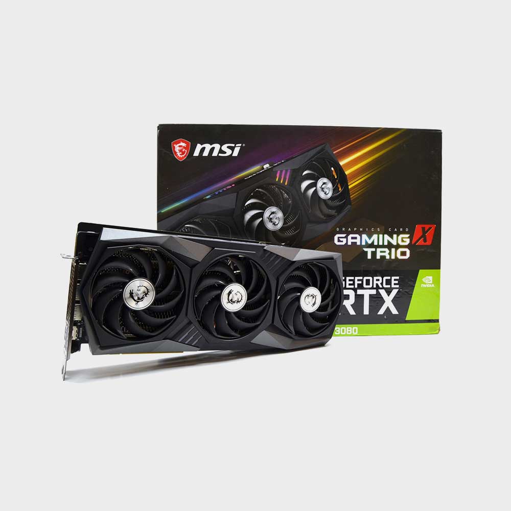 グラフィックボードMSI NVIDIA GeForce RTX 3080 LHR - PCパーツ
