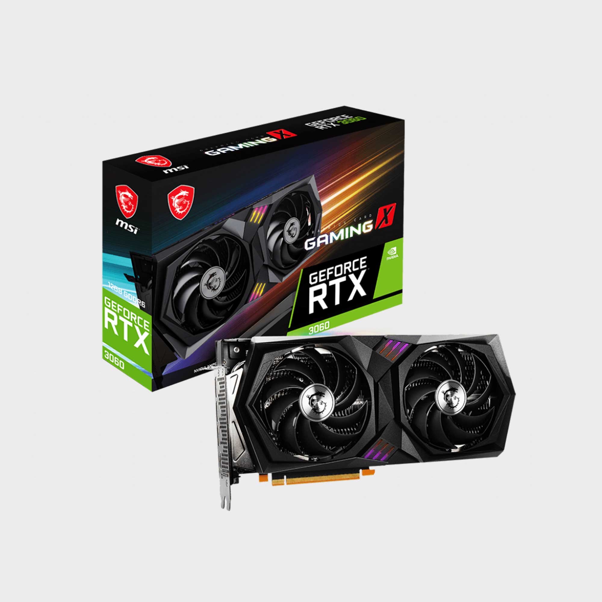 MSI NVIDIA RTX 3060 Gaming X 12G DDR6 - Hankerz Official