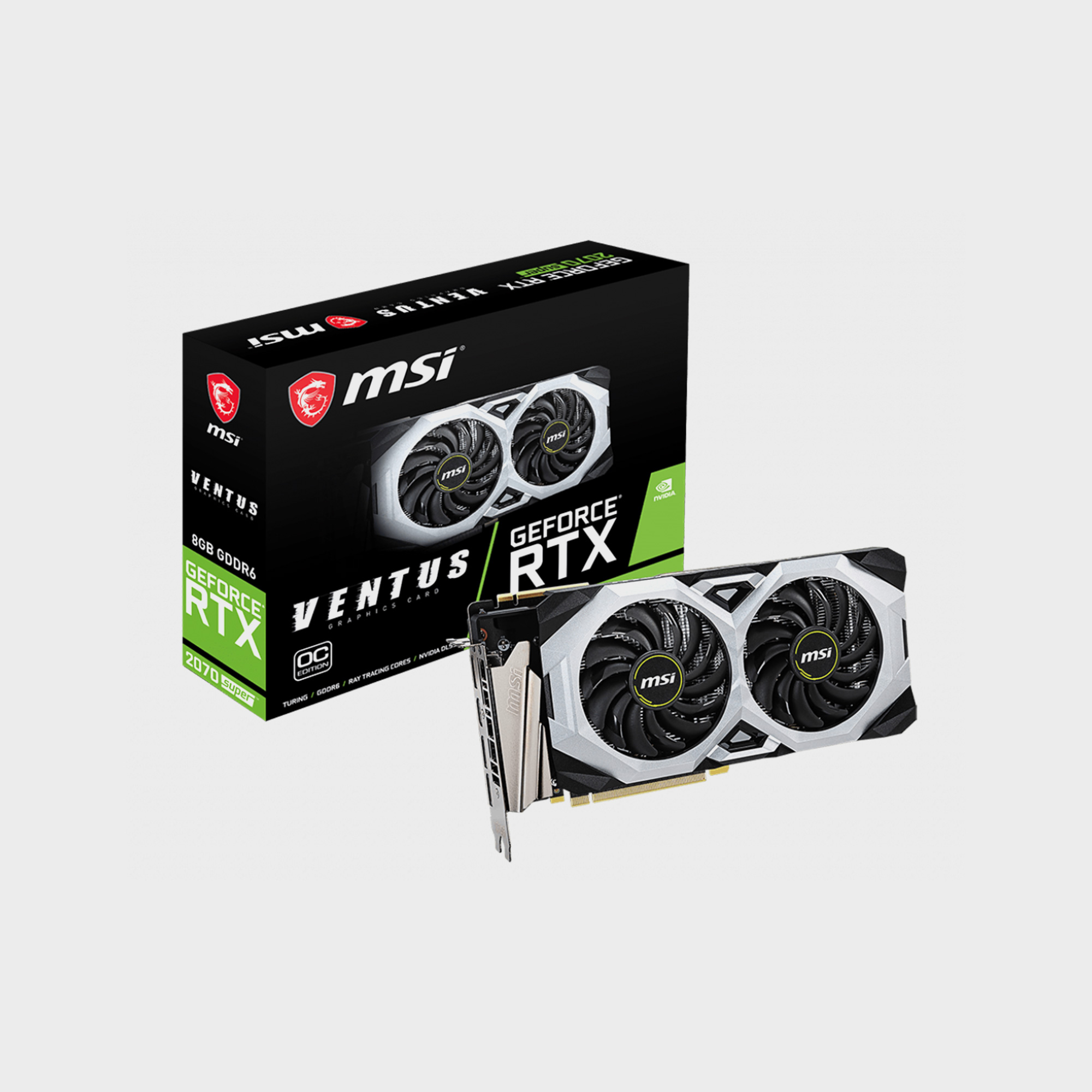 MSI GeForce RTX 2070 VENTUS 8G - タブレット