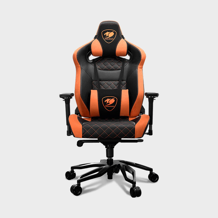 cougar armor pro gaming chair orange