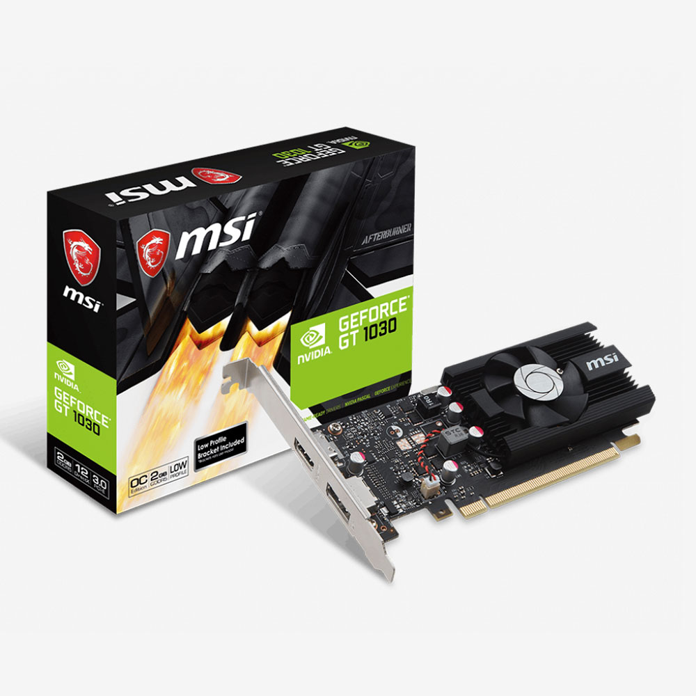 MSI NVIDIA GT1030 LP 2G OC DDR4 – Hankerz Official