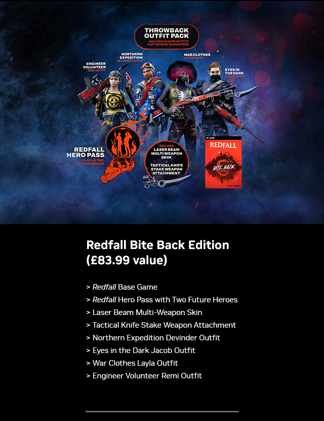  Redfall: Bite Back Upgrade - PC : Video Games