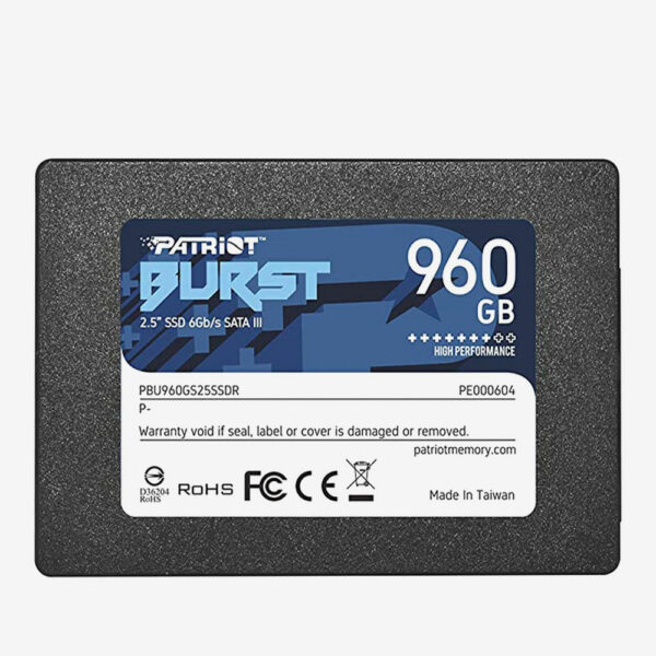 Patriot Burst 960GB SSD SATA III - Hankerz Official