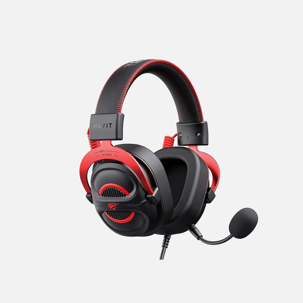 Havit H2002E Pro 60mm Speakers Wired Gaming Headphones-