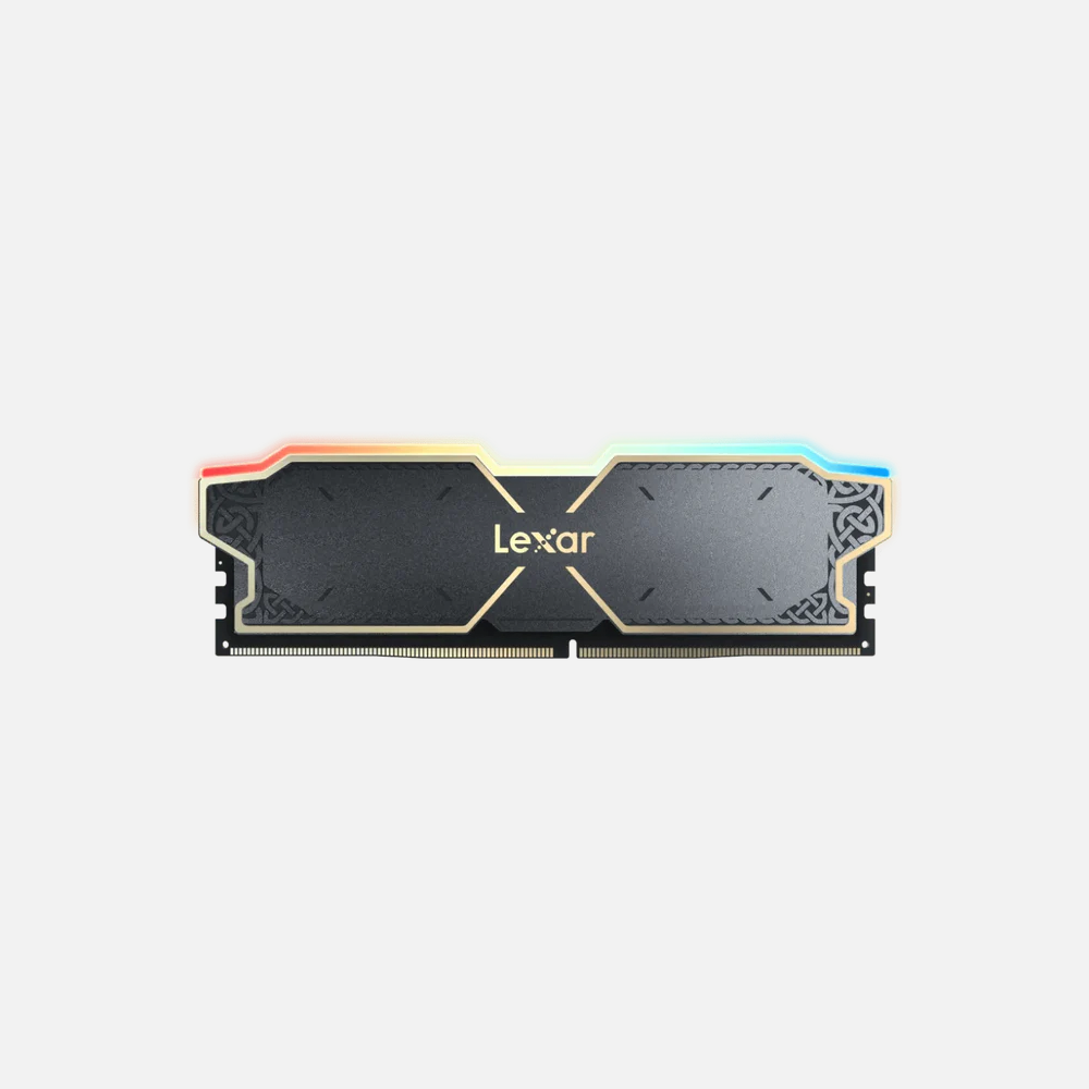 Lexar THOR RGB DDR5 RAM 32GB Kit (2x16GB) 6000 MHz CL38 Black-